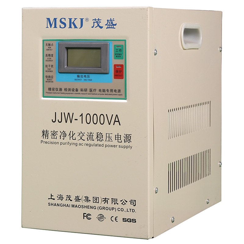 广东JJW-1000VAjin密净化交流稳压器